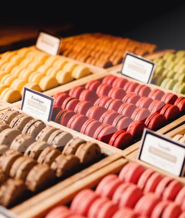 macarons café feuillette Tours